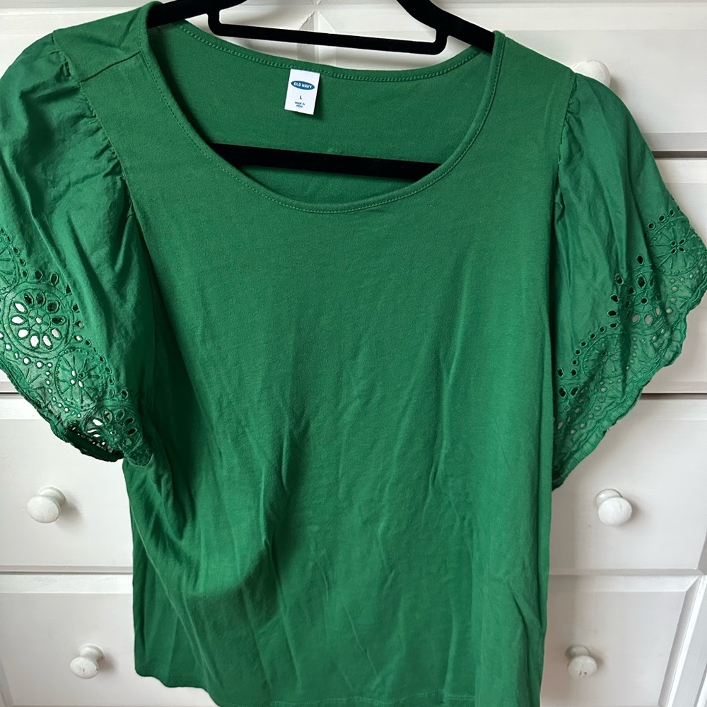 Old Navy Green shirt